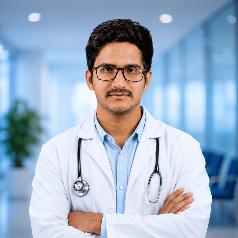 Portrait of Dr Vulapu Vijay Sai, Anaesthesiology specialist at Wellness Hospitals